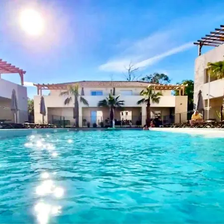 T2 Neuf Vue Mer, Piscine Chauffee N194 דירה *